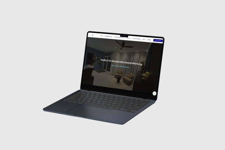 Website für hautnah & schön by Semra