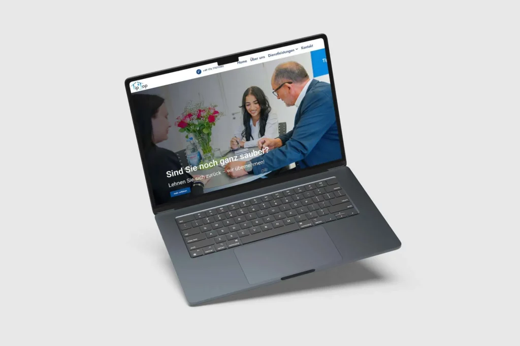 Website für Reinigungsfirma: Mehr Anfragen & bessere Google-Rankings