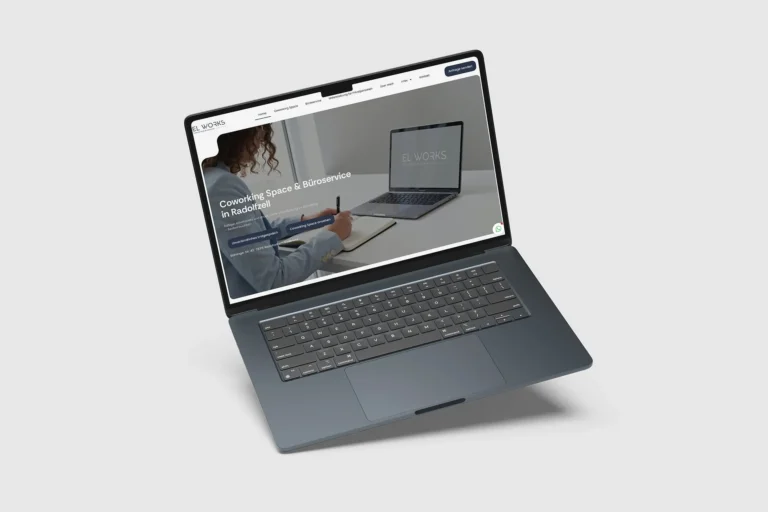 Website für Coworking und Büroservice in Radolfzell
