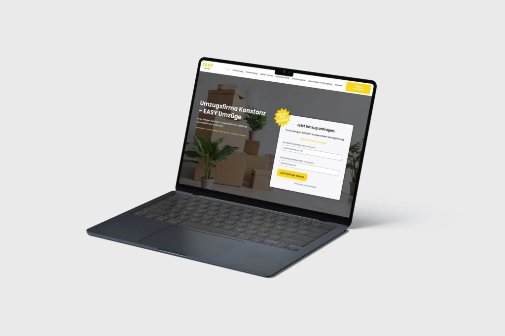 Website für Umzugsfirma erstellen lassen: Mehr Anfragen mit Local SEO