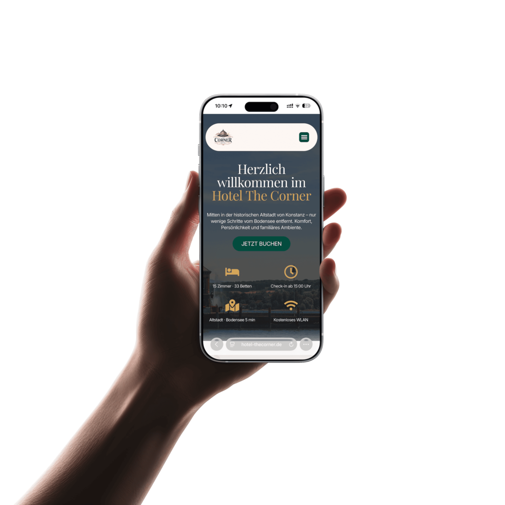 Website für Hotels erstellen lassen
